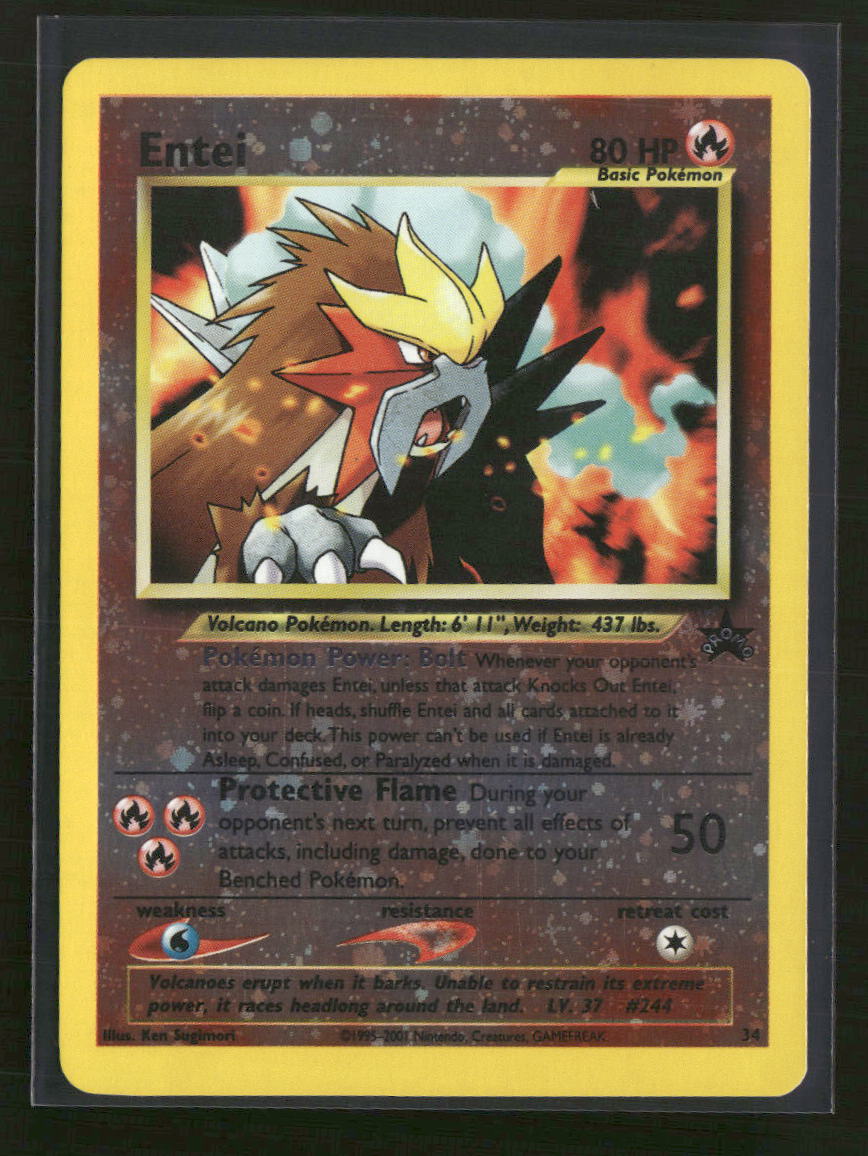 WoTC Promo Entei #34/53