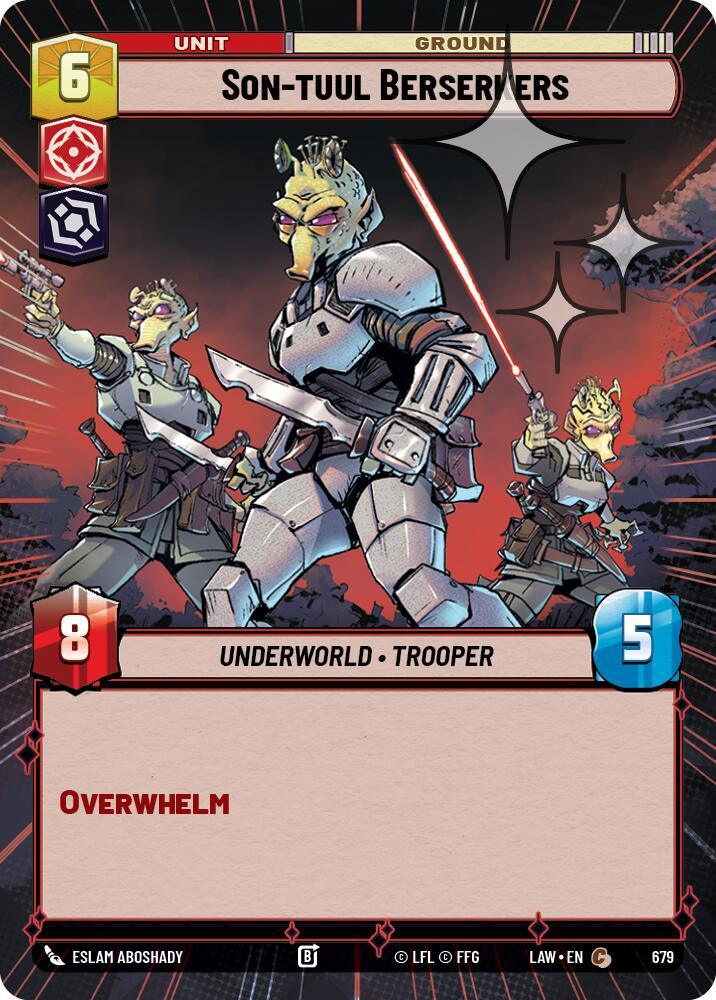 Son-tuul Berserkers (441) (Hyperspace Foil) (441) [A Lawless Time]
