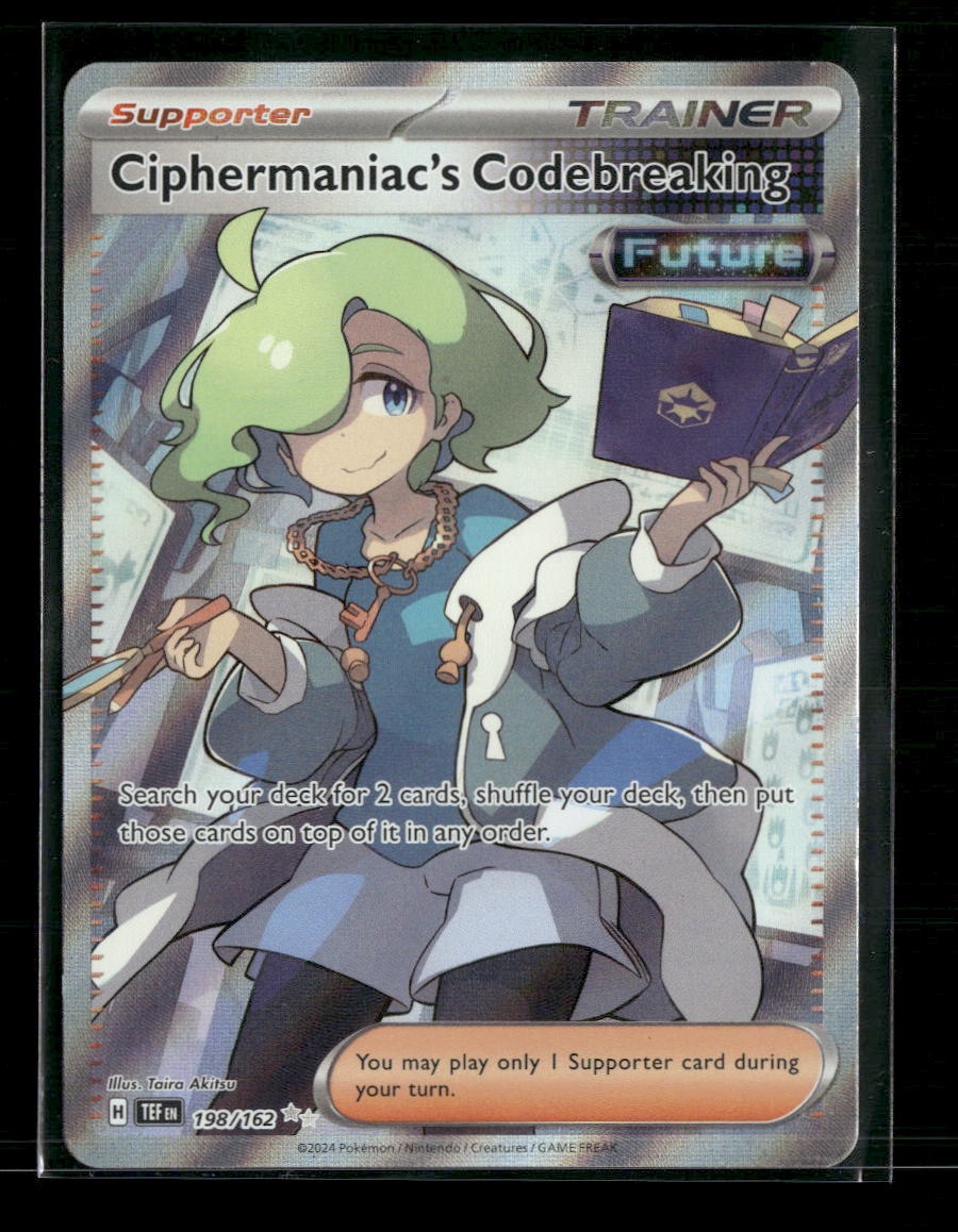 SV05: Temporal Forces Ciphermaniac's Codebreaking #198/162