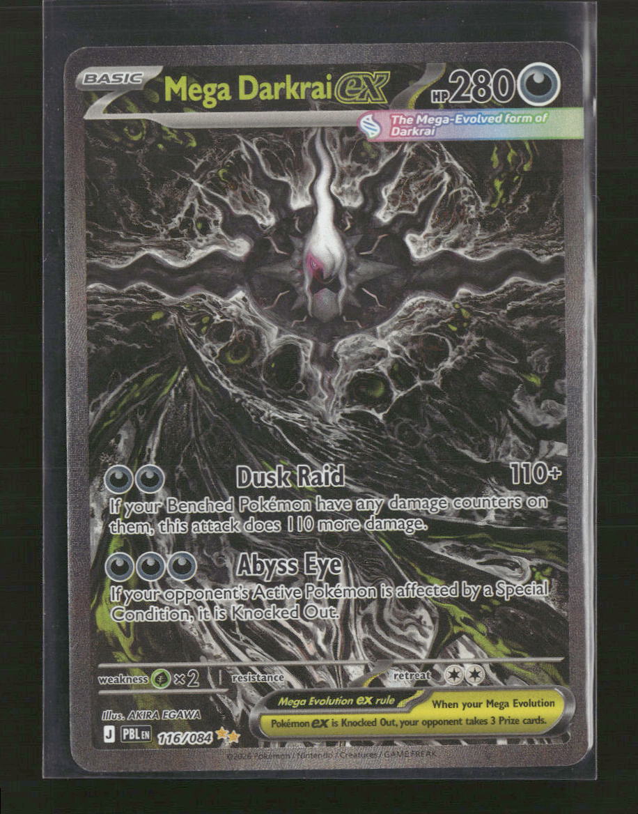 ME05: Pitch Black Mega Darkrai ex #116/084