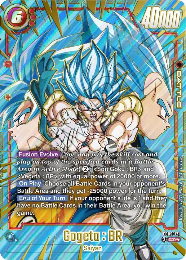 Gogeta : BR (FB09-121) (Super Alternate Art) [Dual Evolution]
