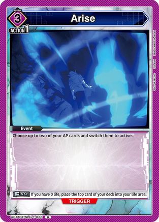 Arise (UE17BT/SLG-1-038) - UE17BT SOLO LEVELING