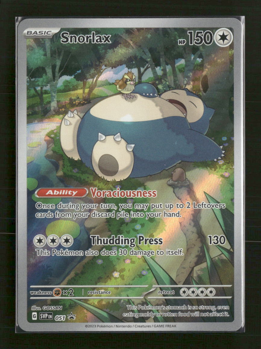 SV: Scarlet & Violet Promo Cards Snorlax #051