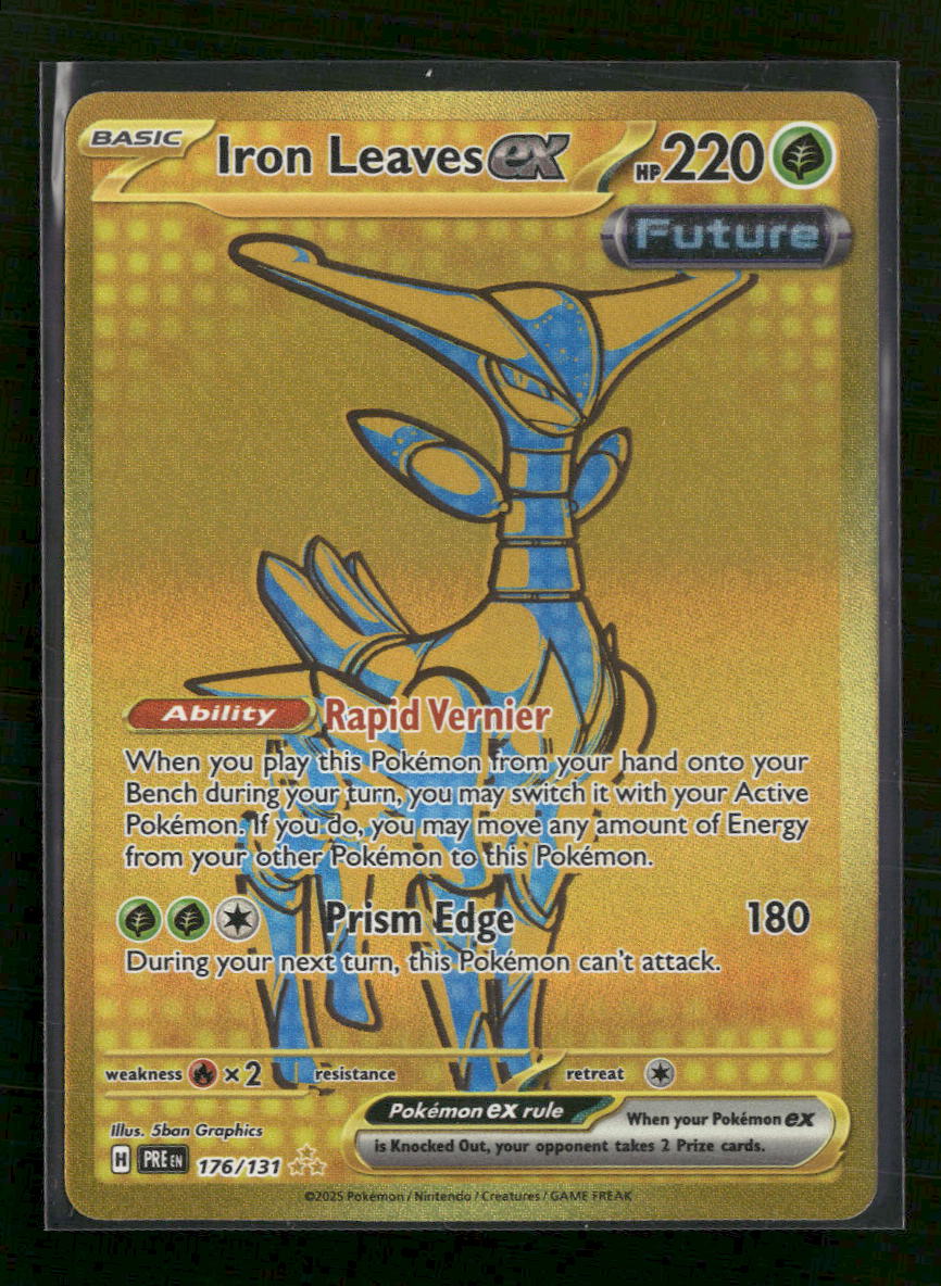 SV: Prismatic Evolutions Iron Leaves ex #176/131