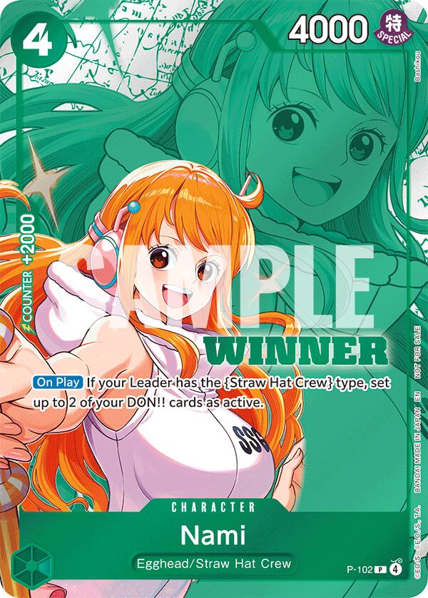 Nami (Winner Pack 2026 Vol. 2) [One Piece Promotion Cards]