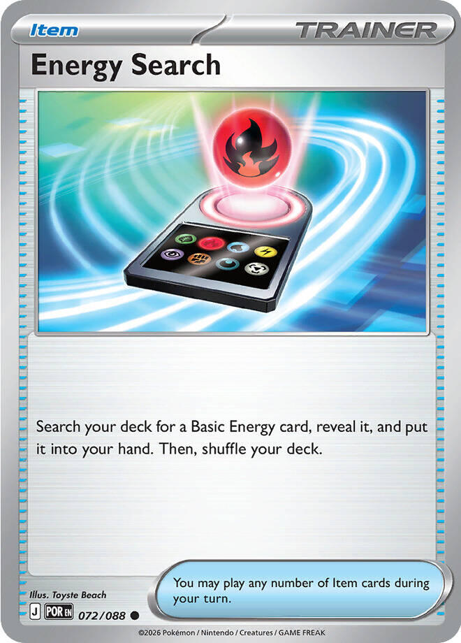 Energy Search (072/088) [Mega Evolution: Perfect Order]