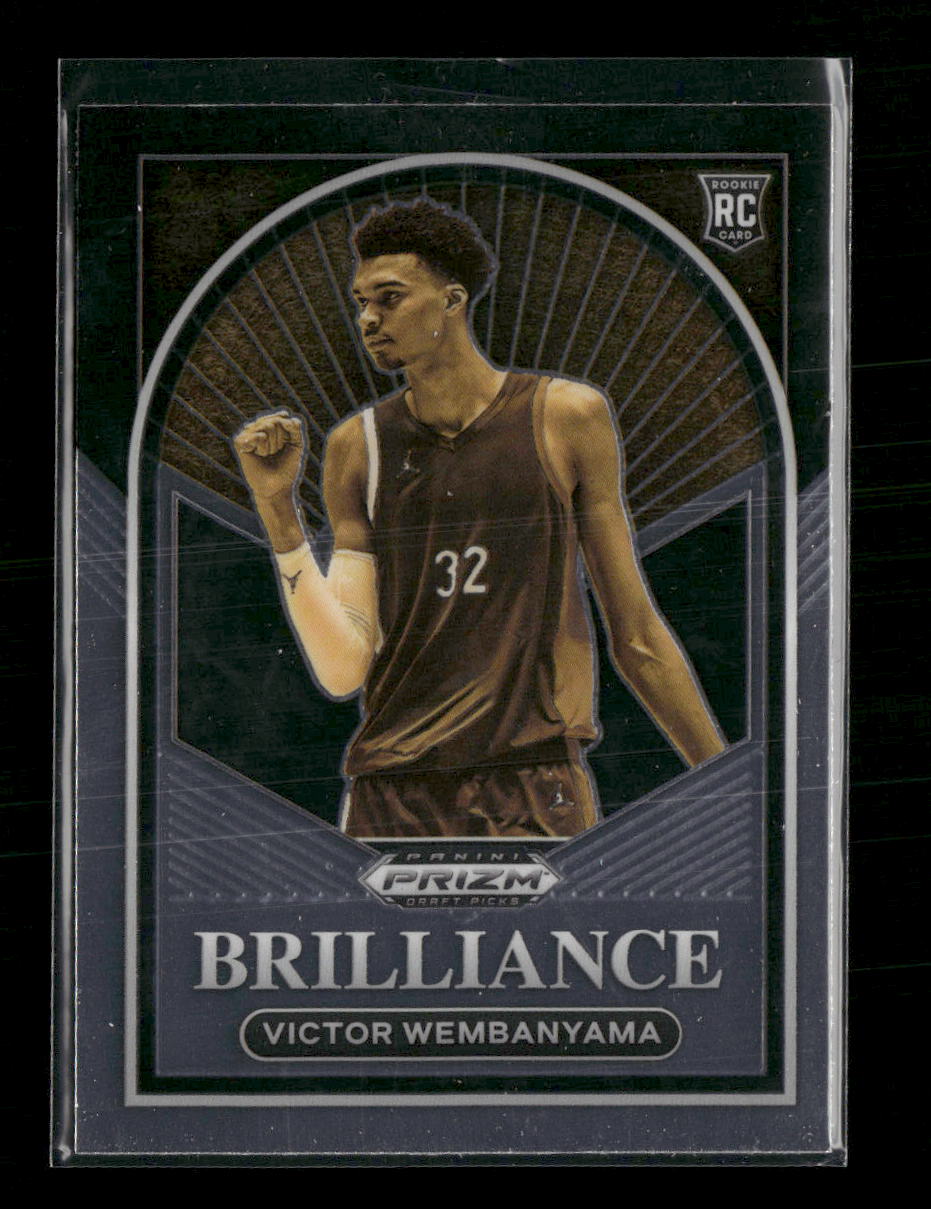 2023 Panini Prizm Draft Picks Brilliance Victor Wembanyama #1