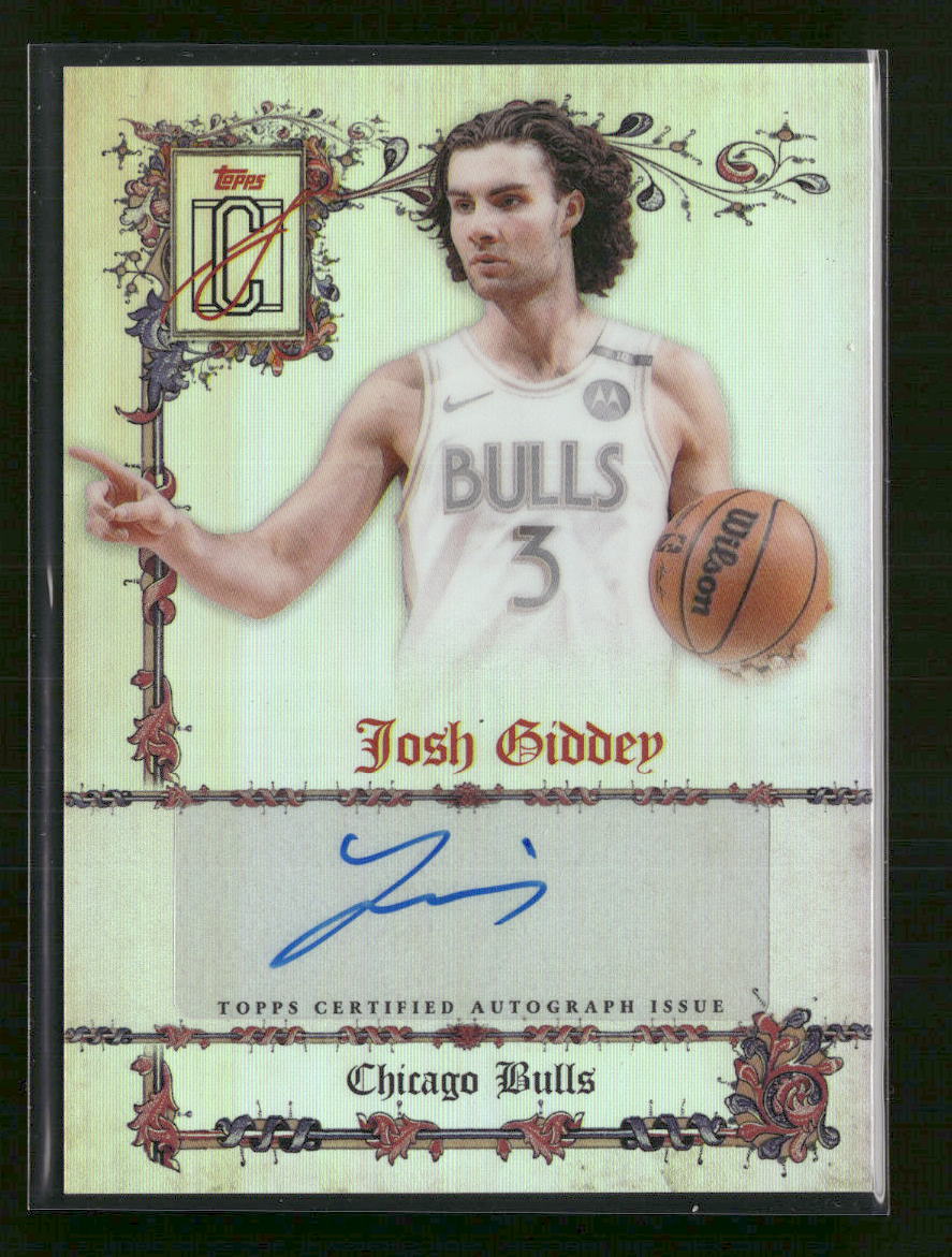 2025-26 Topps Signature Class Manuscripts Josh Giddey Auto #MS-JG