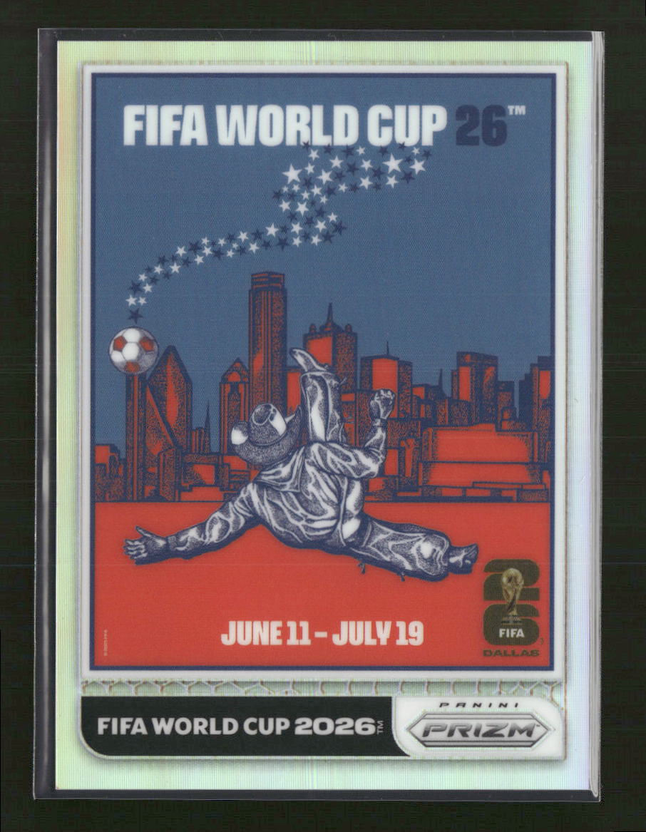 2026 Panini Prizm FIFA World Cup World Cup Poster - Dallas #2