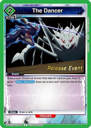 The Dancer (UE17BT/SLG-1-080) - UE17BT SOLO LEVELING Release Event Cards