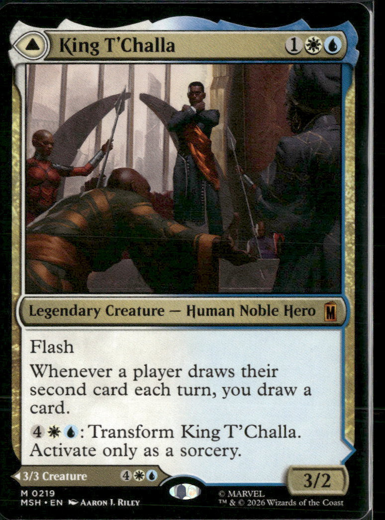 Marvel Super Heroes King T'Challa #219