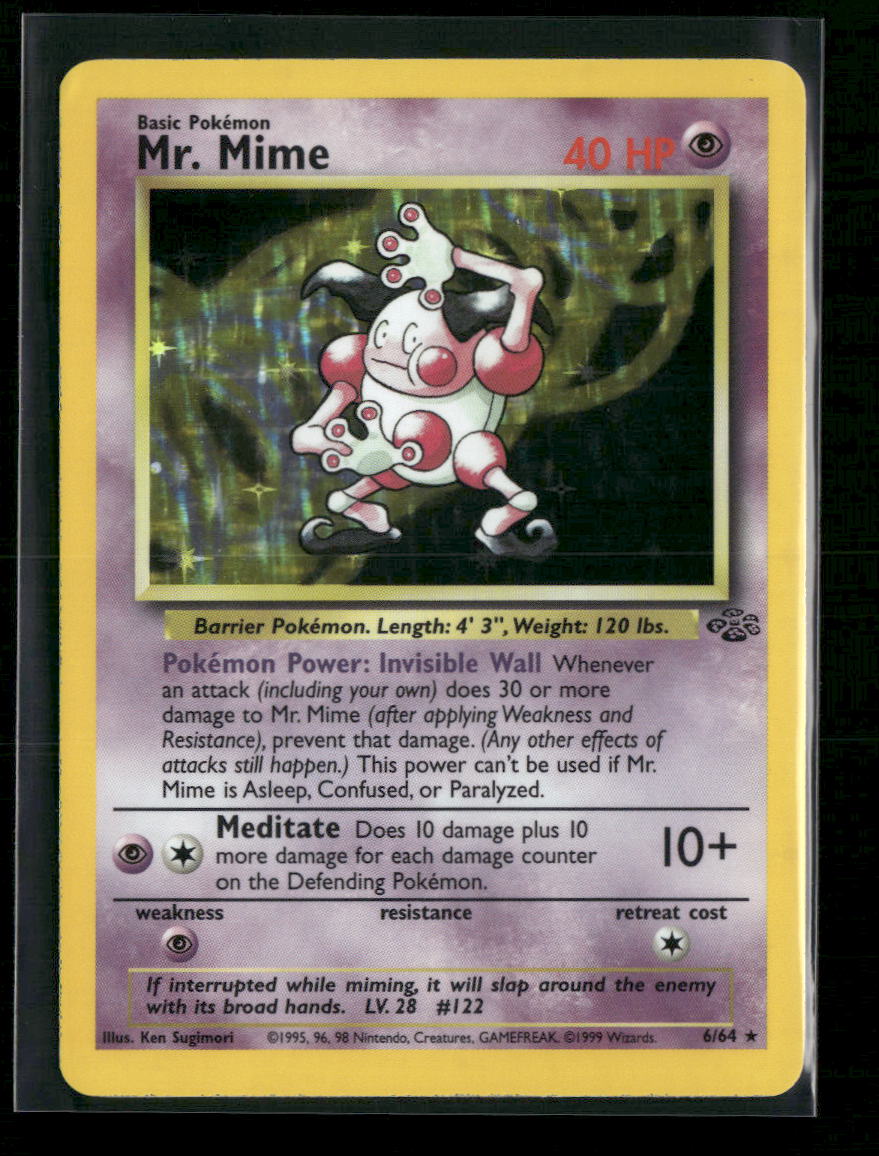 Jungle Mr. Mime (6) Unlimited #06/64