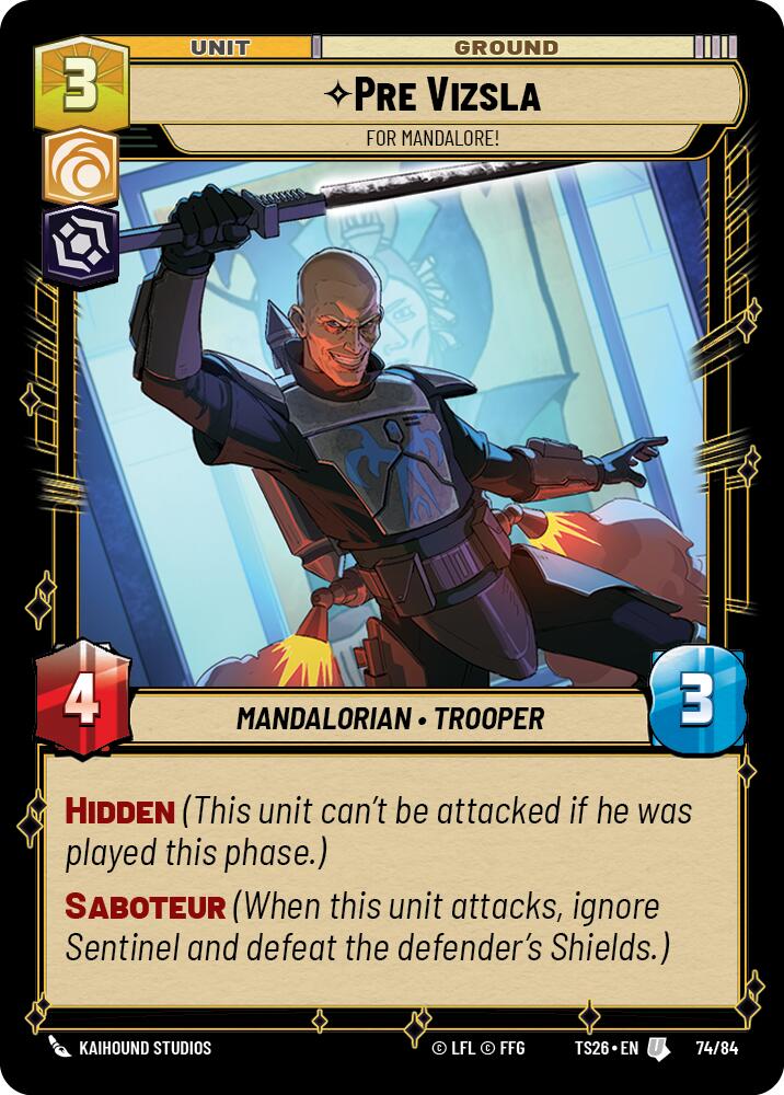 Pre Vizsla - For Mandalore! (74/84) (74/84) [Twin Suns]