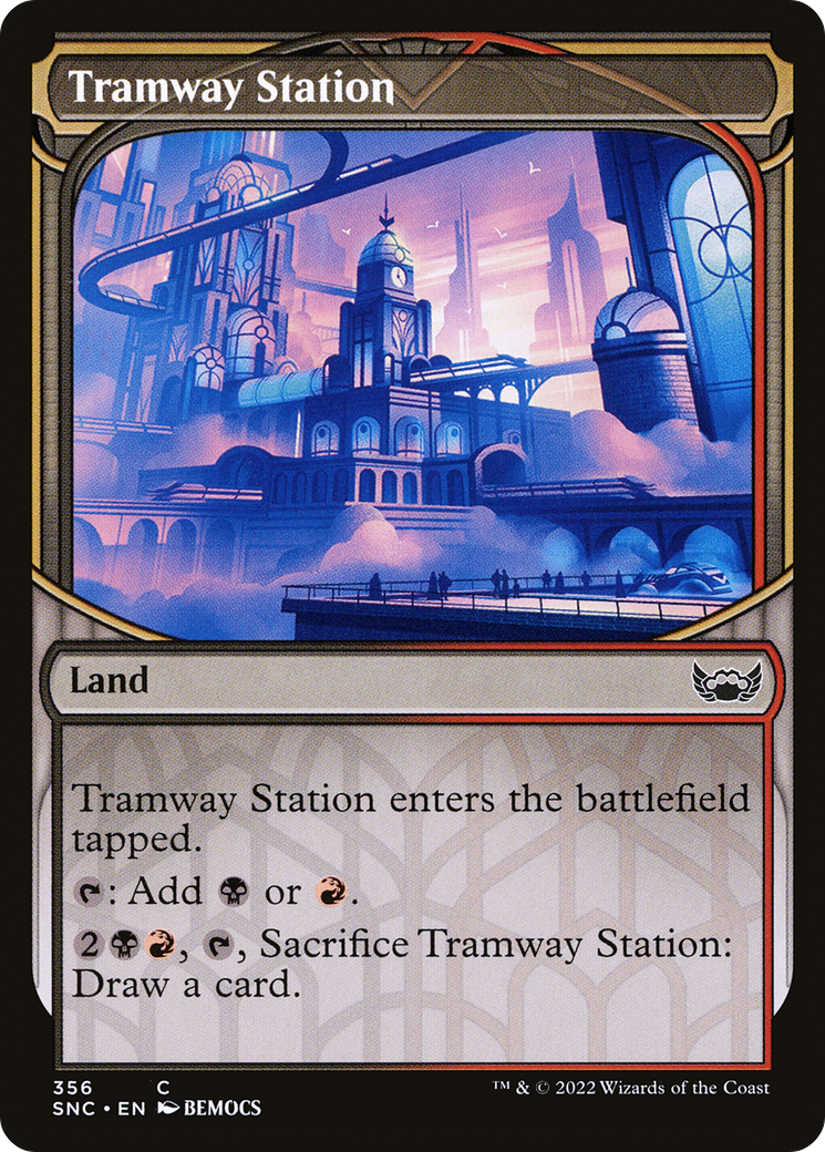 Tramway Station (SNC-356) - Streets of New Capenna: (Showcase)