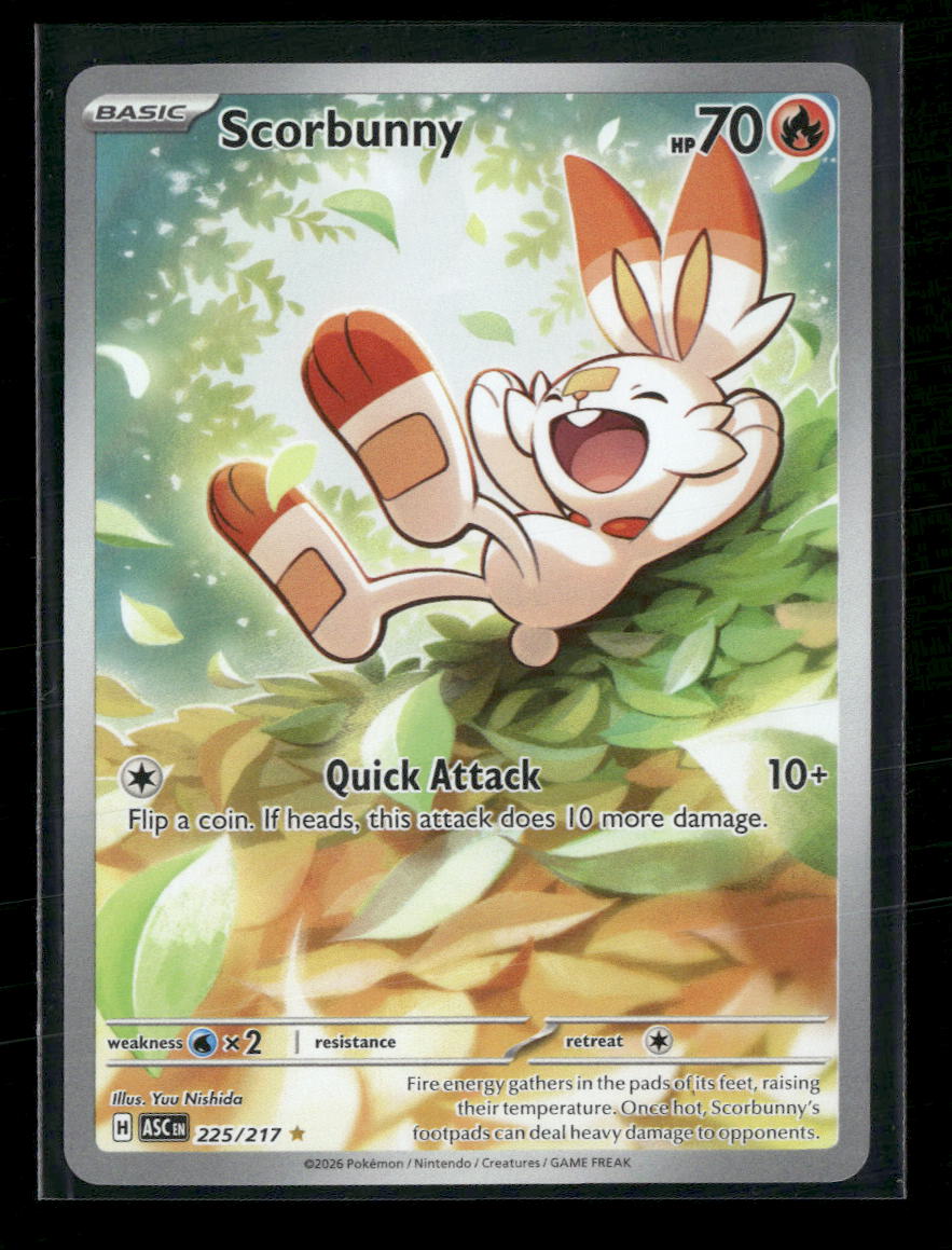 ME: Ascended Heroes Scorbunny #225/217