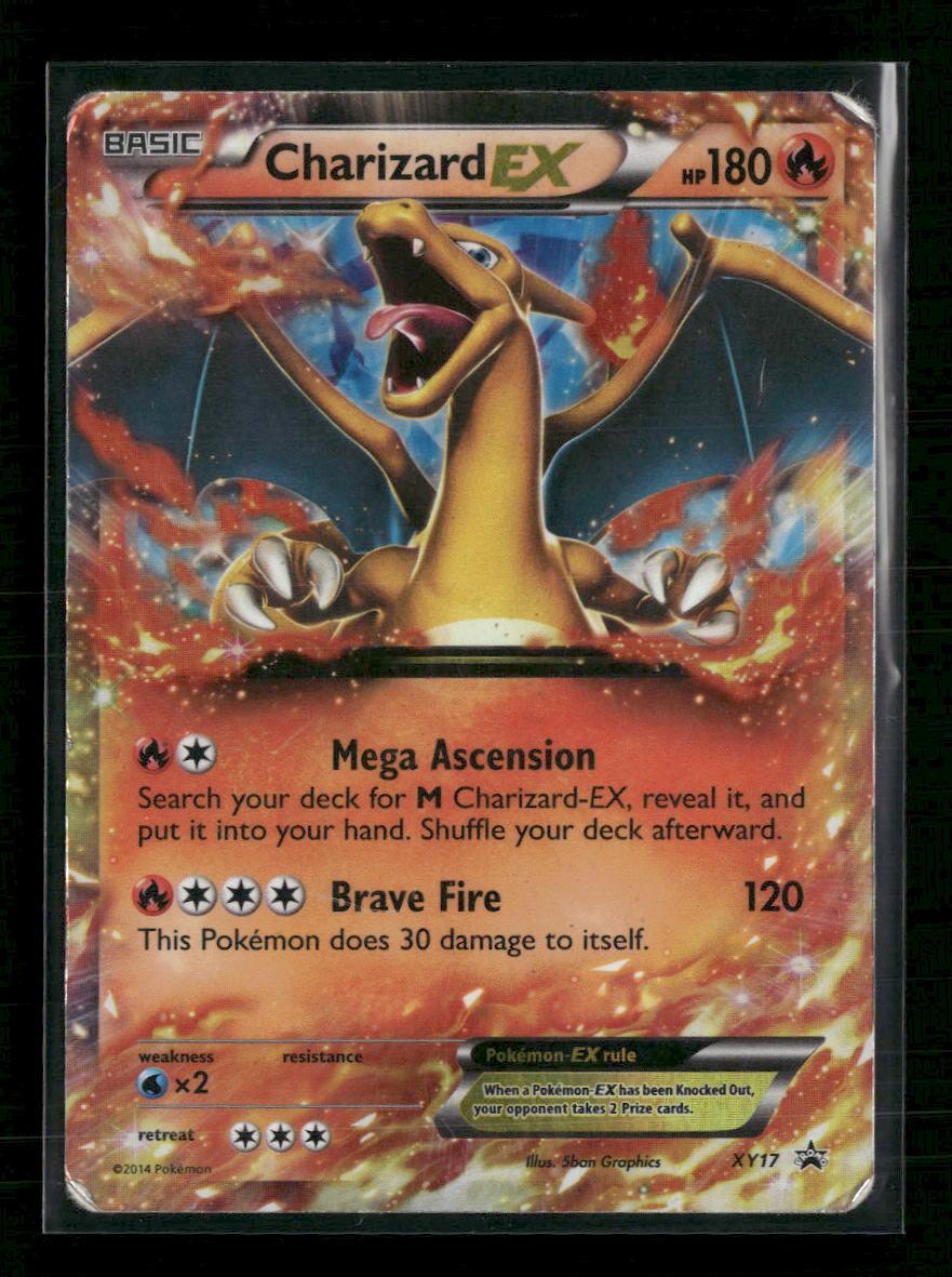 XY Promos Charizard EX #XY17 Damaged