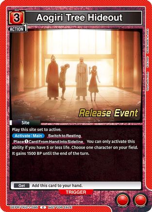 Aogiri Tree Hideout (UEPR/TKG-1-095) - UE18BT Tokyo Ghoul Release Event