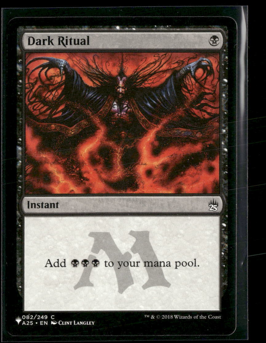 The List Reprints Dark Ritual (A25) #82