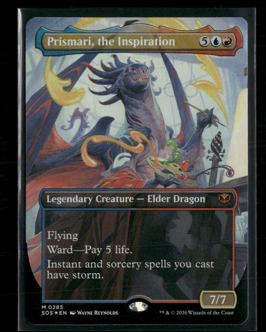 Secrets of Strixhaven Prismari, the Inspiration (Borderless) #285