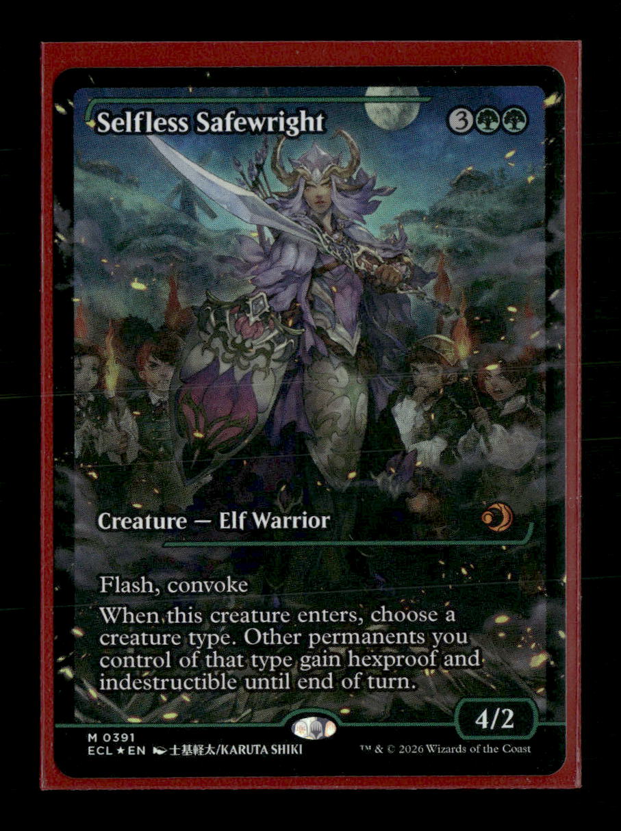 Lorwyn Eclipsed Selfless Safewright (Showcase) Foil #391
