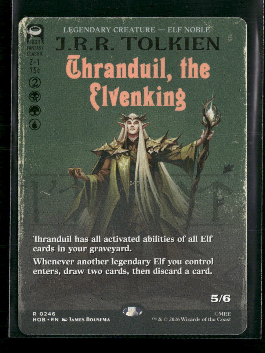 The Hobbit Thranduil, the Elvenking (Borderless) #246