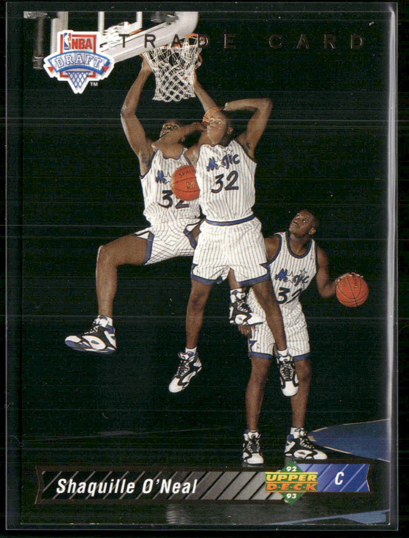 1992-93 Upper Deck Shaquille O'Neal #1b