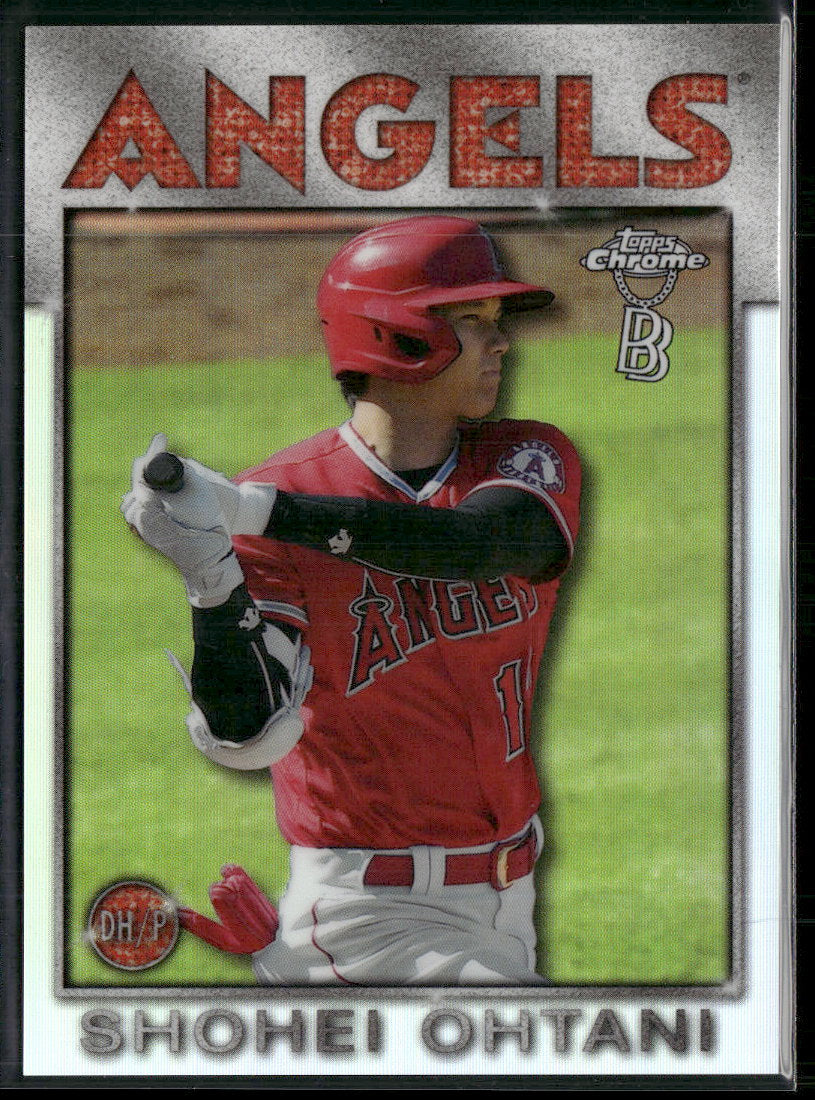 2021 Topps Chrome Ben Baller Edition 1986 Topps Baseball Shohei Ohtani #86TB-9