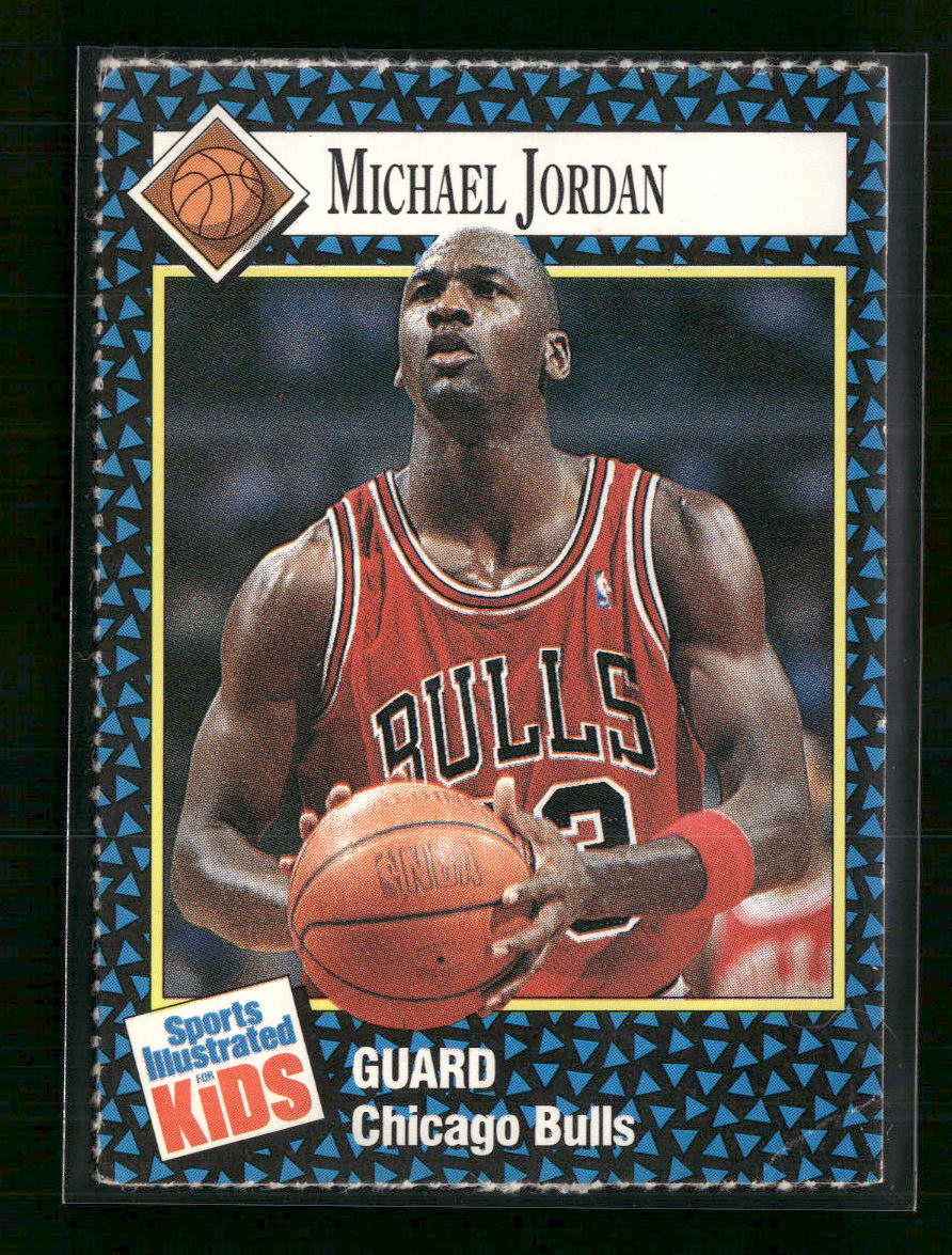 1992 Sports Illustrated for Kids Michael Jordan #4 *Crease In corner*