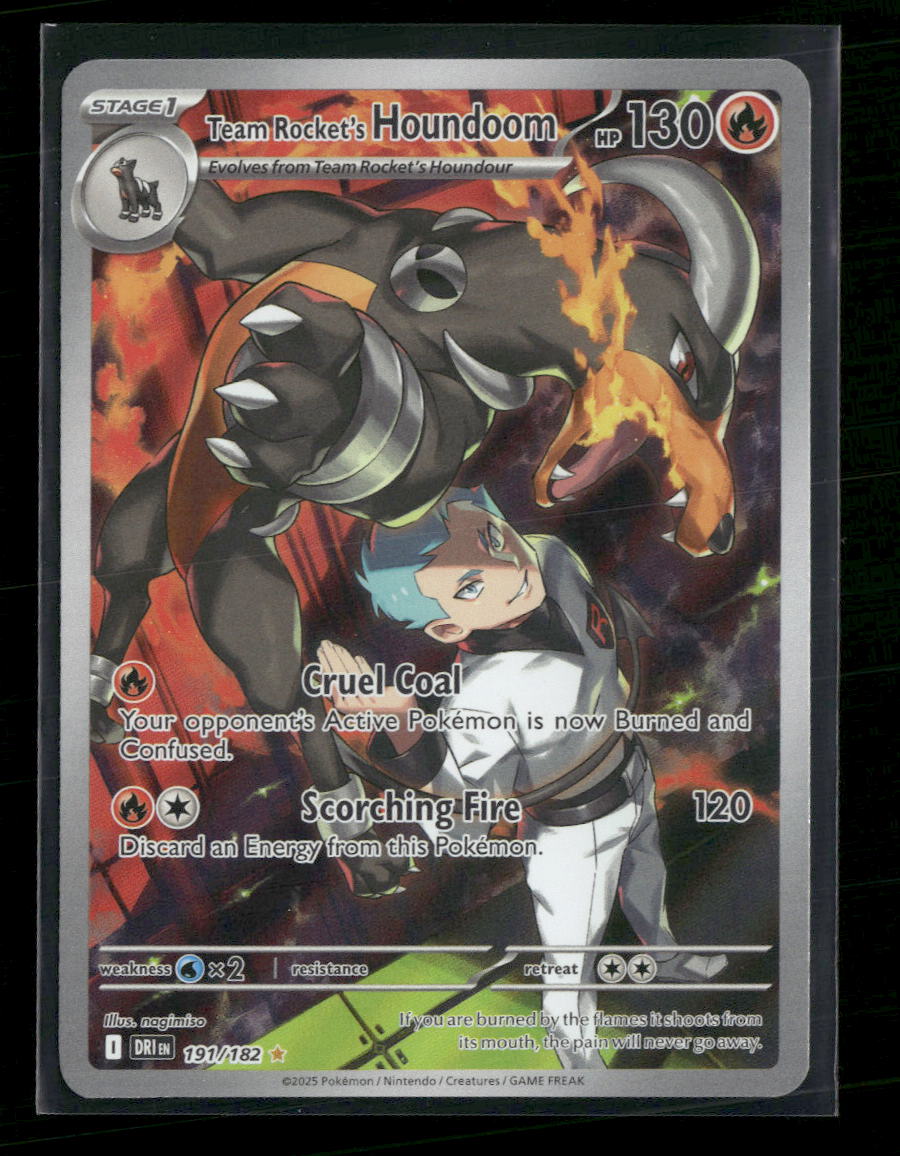 SV10: Destined Rivals Team Rocket's Houndoom #191/182