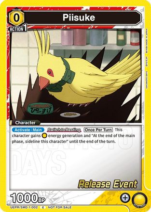 Piisuke (Release Event) (UE19BT/SMD-1-002) - UE19BT SAKAMOTO DAYS Release Event Cards