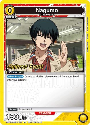 Nagumo (011) (Release Event) (UE19BT/SMD-1-011) - UE19BT SAKAMOTO DAYS Release Event Cards