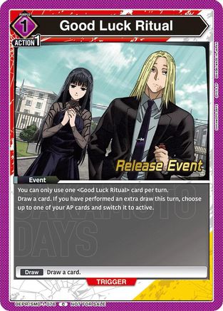 Good Luck Ritual (Release Event) (UE19BT/SMD-1-076) - UE19BT SAKAMOTO DAYS Release Event Cards
