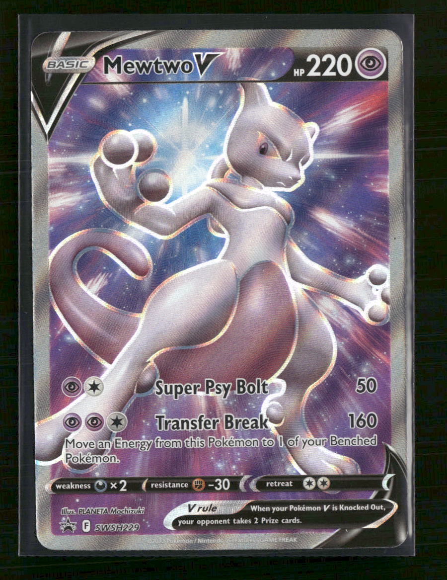 SWSH: Sword & Shield Promo Cards Mewtwo V #SWSH229