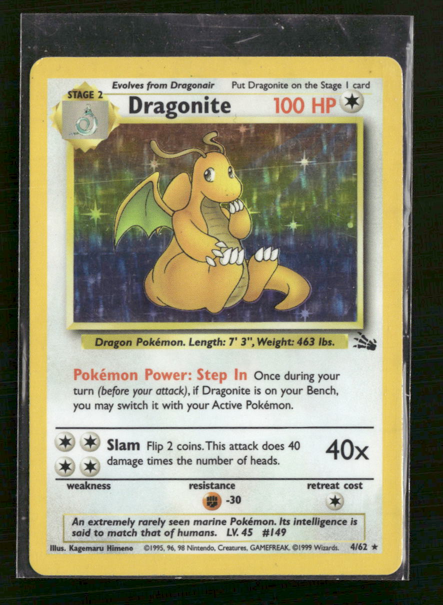 Fossil Dragonite (4) #04/62