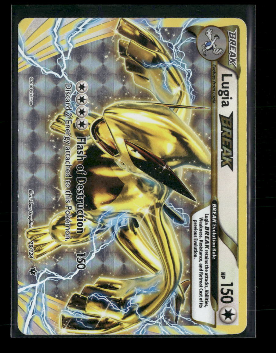 XY - Fates Collide Lugia BREAK #79/124 Damaged