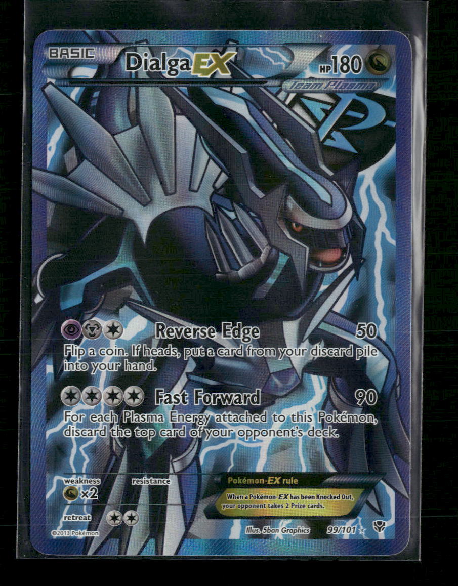 Plasma Blast Dialga EX (Team Plasma) (99 Full Art) #99/101