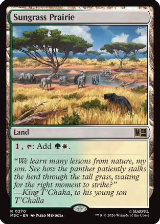 Sungrass Prairie (MSC-270) - Commander: Marvel Super Heroes