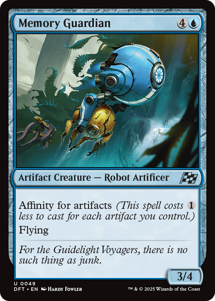 Memory Guardian (DFT-049) - Aetherdrift Foil