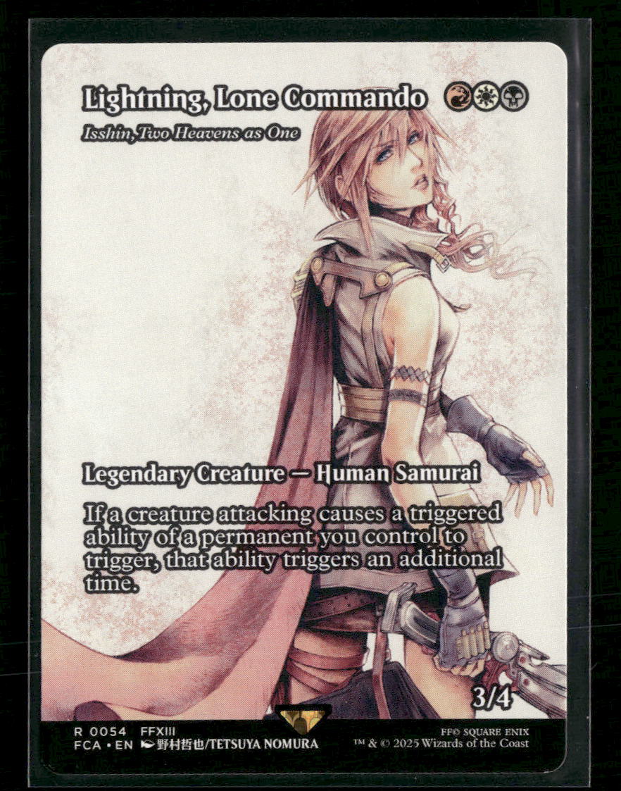 FINAL FANTASY: Through the Ages Lightning, Lone Commando #54
