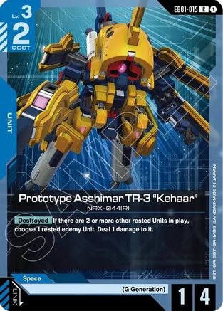 Prototype Asshimar TR-3 "Kehaar" (EB01-015) - Eternal Nexus