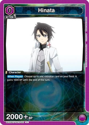 Hinata (031) (Box Topper Foil) (UE20BT/TSK-2-031) - UE20BT That Time I Got Reincarnated as a Slime Foil