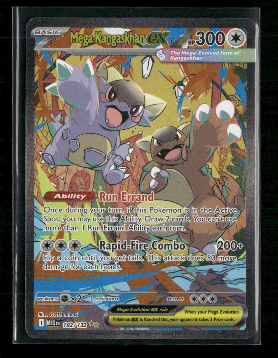 ME01: Mega Evolution Mega Kangaskhan ex #182/132