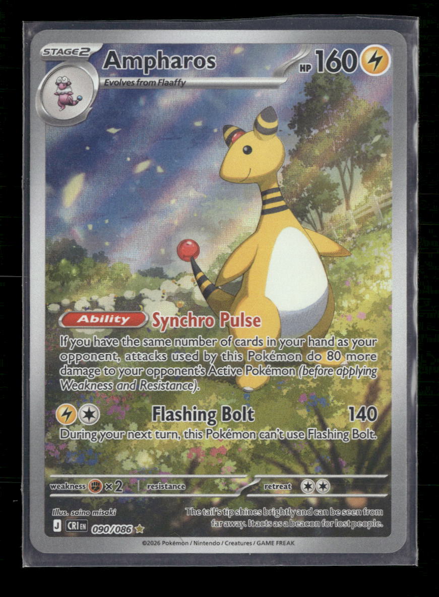ME04: Chaos Rising Ampharos #090/086