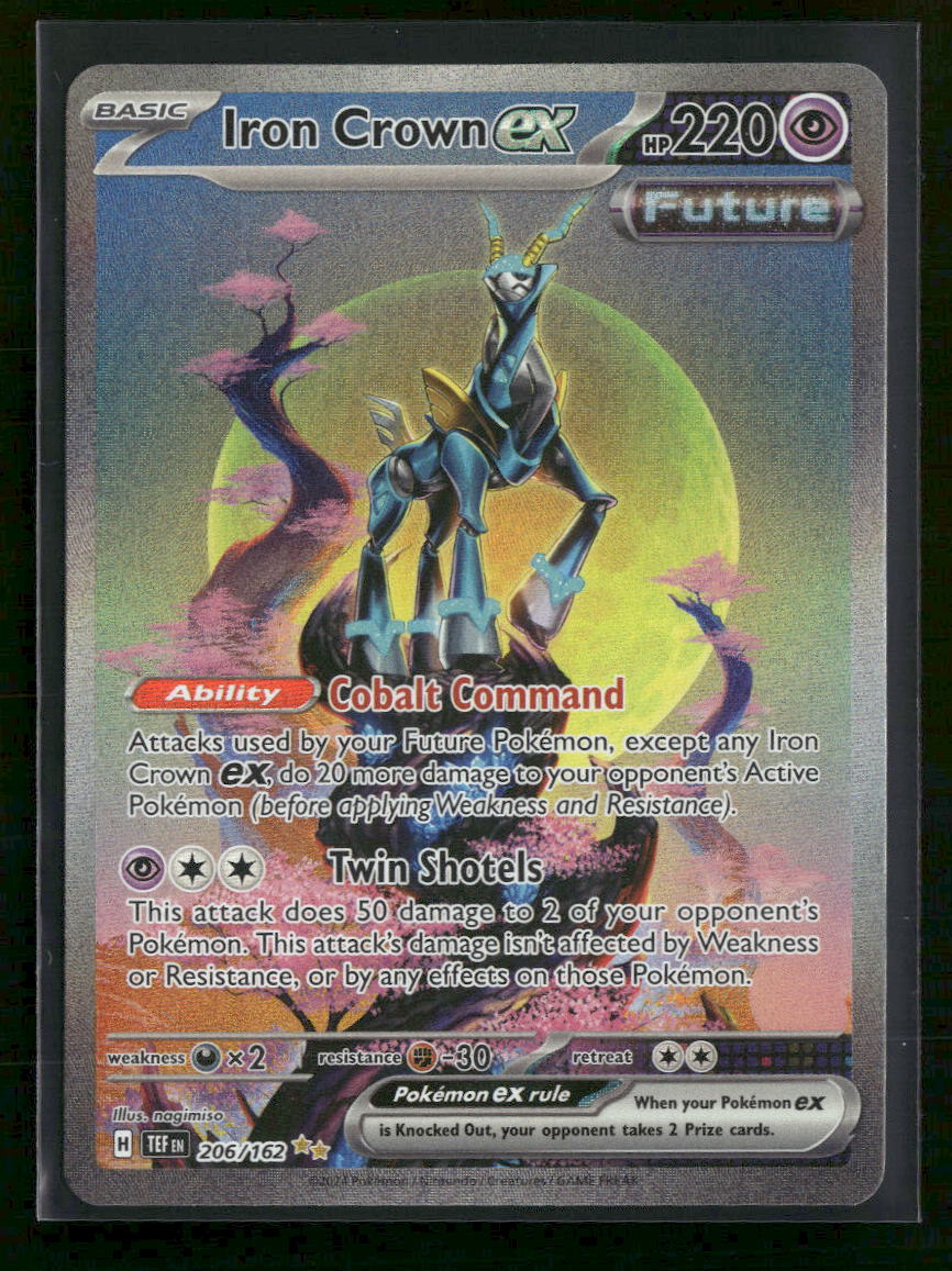 SV05: Temporal Forces Iron Crown ex #206/162