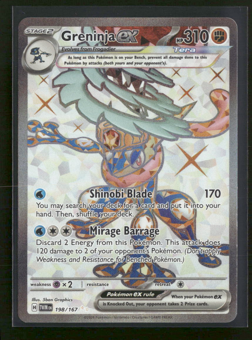 SV06: Twilight Masquerade Greninja ex #198/167