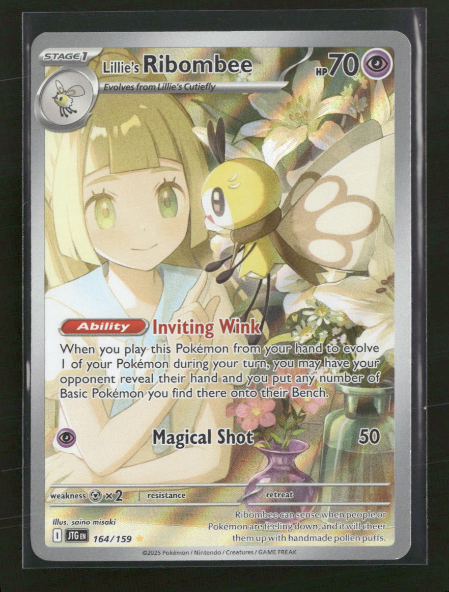 SV09: Journey Together Lillie's Ribombee #164/159