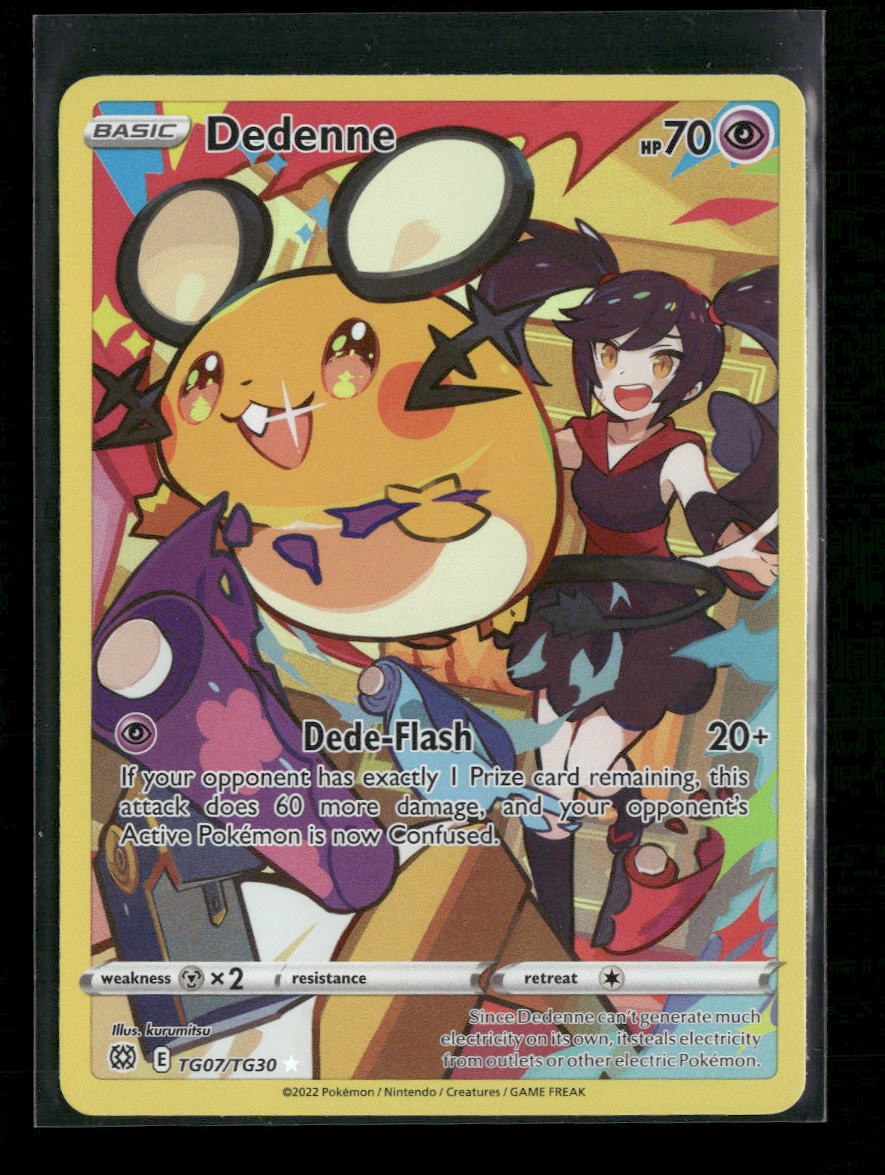 SWSH09: Brilliant Stars Trainer Gallery Dedenne #TG07/TG30