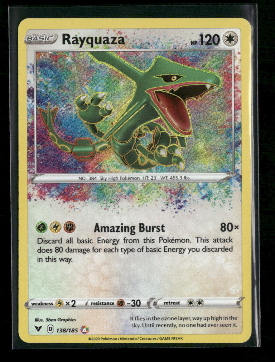 SWSH04: Vivid Voltage Rayquaza #138/185