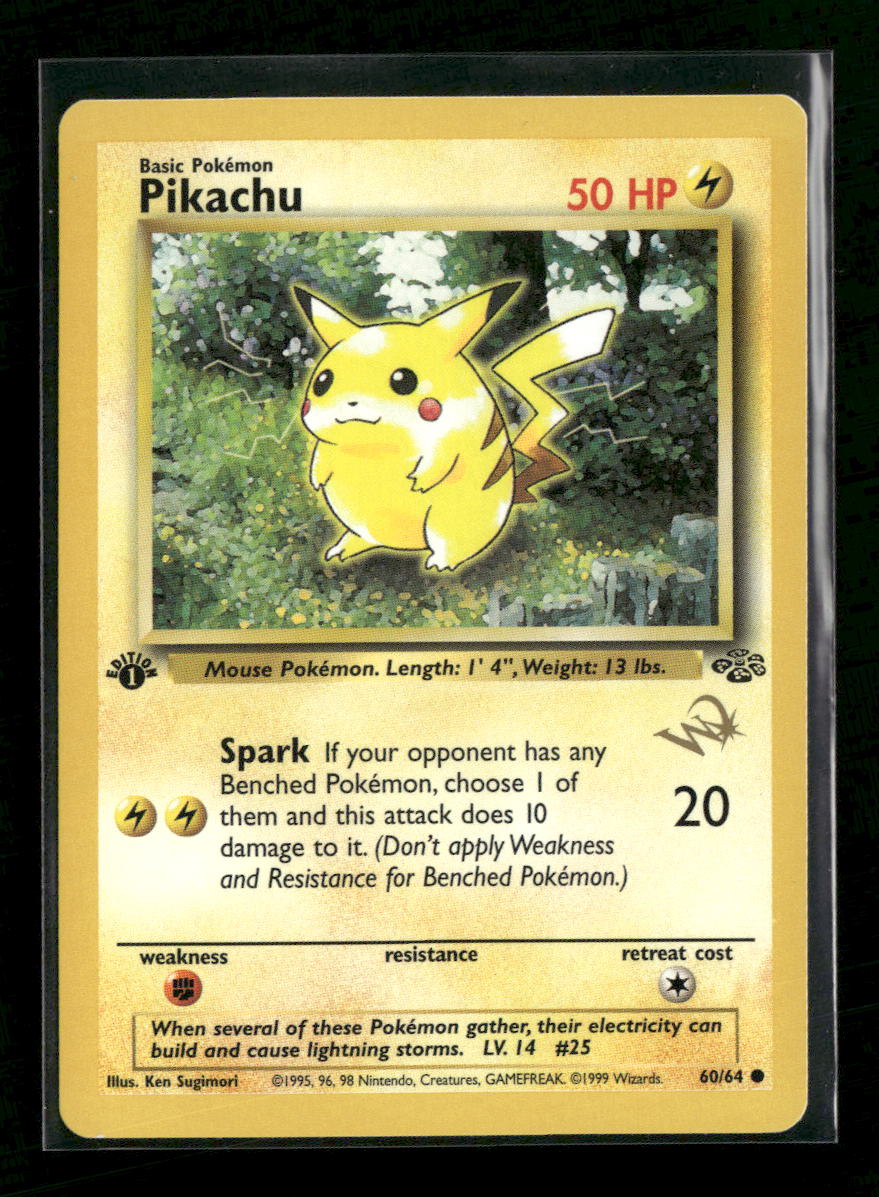 WoTC Promo Pikachu [W Stamped] #60/64