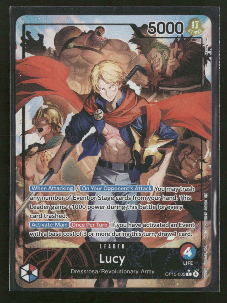 Adventure on Kami's Island Lucy (Alternate Art) #OP15-002